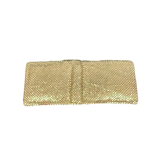 Vintage Y&S Original Gold Chainmail Mesh Purse & Wallet - Picture 7 of 10